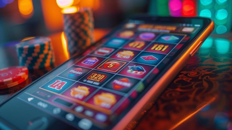 Antarmuka slot Microgaming di aplikasi mobile depot69
